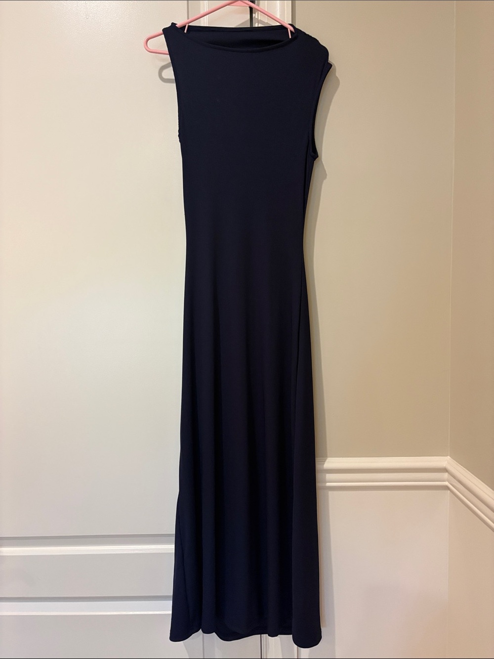 SHEIN Navy Sleeveless Maxi Dress - Picture 4 of 5
